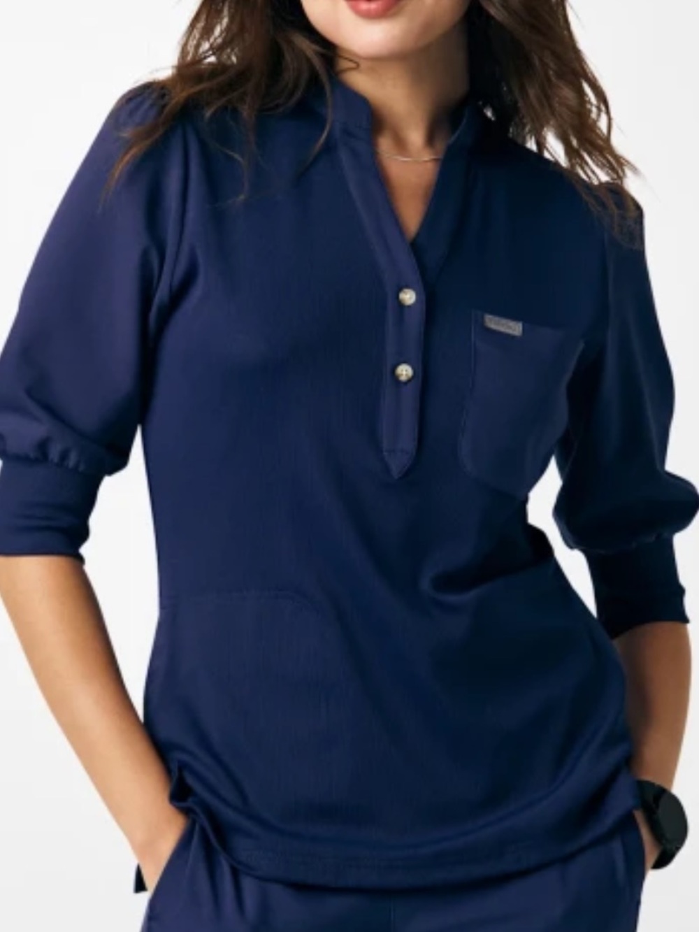 Landau Navy Blue Women's Medical Tunic